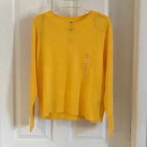 H&M Yellow Sweater